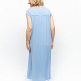 Selena Modal Cap Sleeve Nightdress Sky Blue