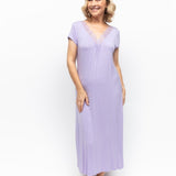 Lorelei Modal Cap Sleeve Nightdress Lilac