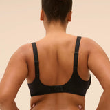 Caresse Rigid Seamless T-Shirt Bra Black