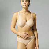 Caresse Rigid Seamless T-Shirt Bra Peau Rose