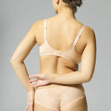 Caresse Rigid Seamless T-Shirt Bra Peau Rose