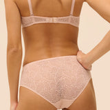 Comete Retro Full Brief Sable Rose