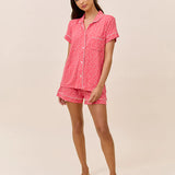 Kate Modal Soft Boxer PJ Geranium Stars