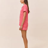 Kate Modal Soft Boxer PJ Geranium Stars