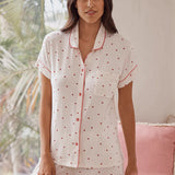 Kate Modal Soft Boxer PJ Desert Rose Hearts