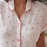 Kate Modal Soft Boxer PJ Desert Rose Hearts