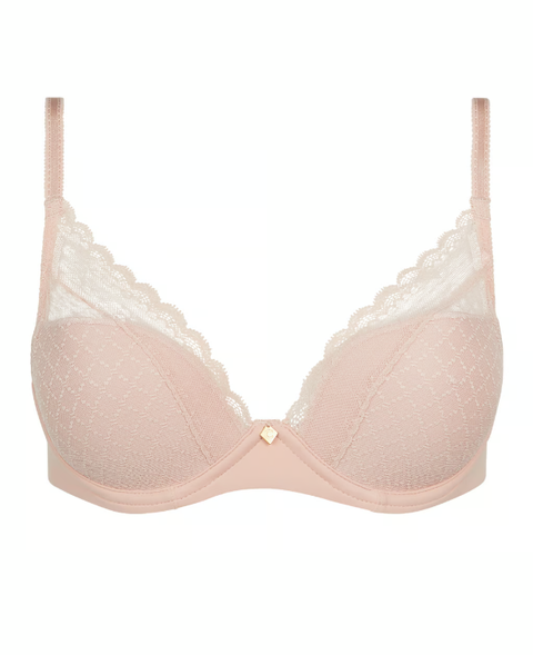 Norah Chic Plunge T-Shirt Bra Dusky Pink