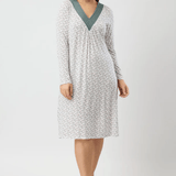 Blossom Modal Diamond Detail Nightie Olive