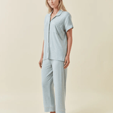 Kate Modal Soft Crop PJ Set Sage