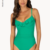 Positano D.DD One Piece Swimsuit Emerald