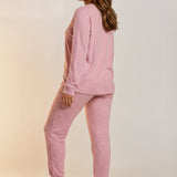 Dani Peachy Jersey Ski Pyjama Set Sherbet