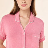 Kate Modal Soft Crop PJ Pink Lemonade