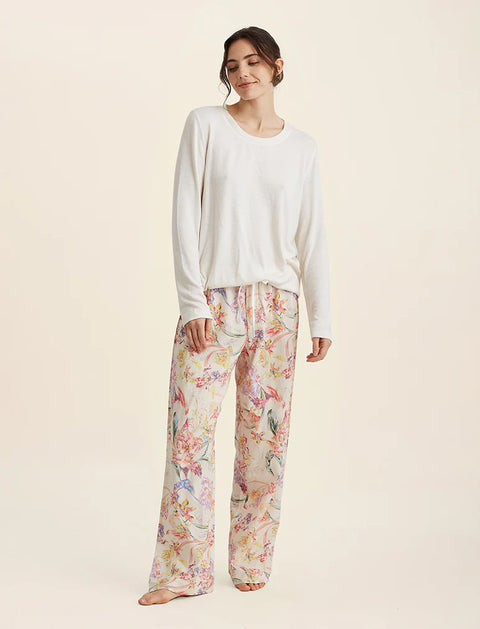 Bailey Cosy Pant and Feather Soft Top Champagne