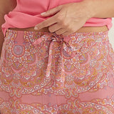 Ines Relaxed Silk/Cotton Pant French Rose