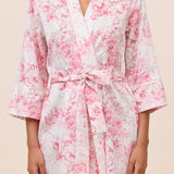 Toile De Jouy Midi Robe Pink Lemonade