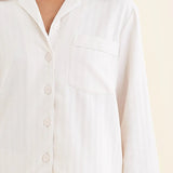 Super Soft Brushed Herringbone PJ Set Oatmeal