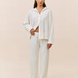 Supersoft Waffle Lounge Set Sea Salt