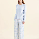 Snowball Cosy FL Pant and Feather Soft Top Winter Blue