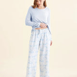 Snowball Cosy FL Pant and Feather Soft Top Winter Blue