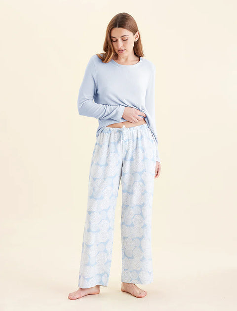Snowball Cosy FL Pant and Feather Soft Top Winter Blue
