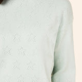 Cosy Pointelle LS Top and Jogger Peppermint