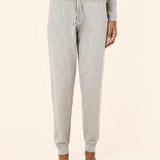 Cosy Pointelle LS Top and Jogger Grey