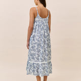 Nostalgia Strappy Lace Trim Nightie White