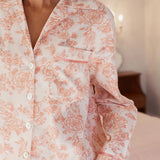 Nostalgia Cosy PJ Set Persimmon