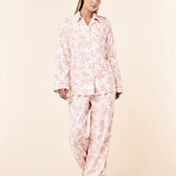 Nostalgia Cosy PJ Set Persimmon