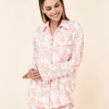Nostalgia Cosy PJ Set Persimmon
