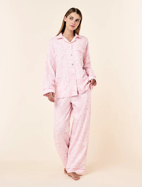 Cheri Blossom Cosy PJ Set Parfait Pink