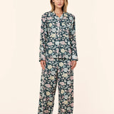 Karolina Cosy PJ Set Deep Emerald