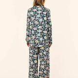 Karolina Cosy PJ Set Deep Emerald