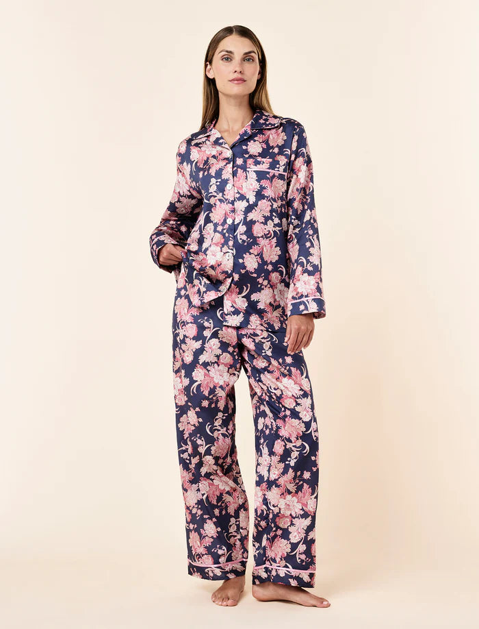 Madelyn FL PJ Set Pageant Blue