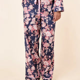 Madelyn FL PJ Set Pageant Blue