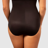 Shape With An Edge High Waist Shapewear Brief Black