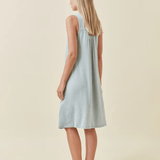 Kate Modal Soft Pleat Front Nightie Sage