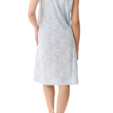 Victoria Sleeveless Short Nightie Mint