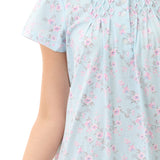 Victoria Shortsleeve Mid Length Nightie Mint