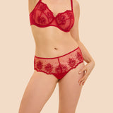 Intrigue Shorty Brief Opera Red