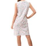 Rowan Cotton Knit Sleeveless Short Nightie White
