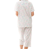 Briar Poly/Cotton Knit PJ Set White