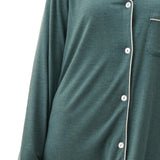LE Slinky Knit Modal Short Sleepshirt Moss