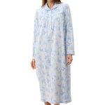 givoni warm winter brushed cotton nightie. cosy winter nightgown