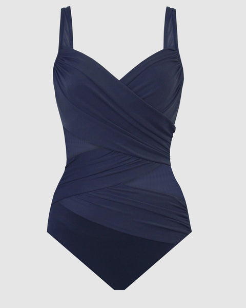 Network Madero Underwire Shaping Swimsuit Midnight Blue