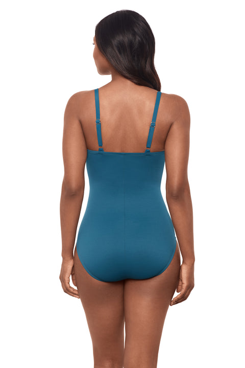 Network Mystique One Piece Swimsuit Aegean