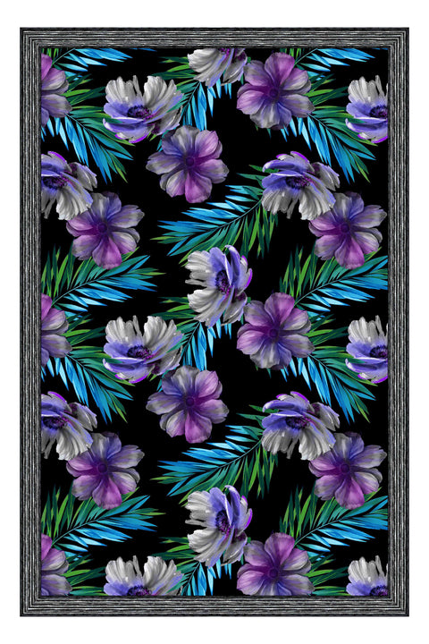 Flora Aura Pareo Sarong Black Multi