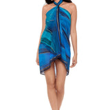 Maldiva Pareo Sarong Blue