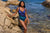 Maldiva It's a Wrap One Piece Swimsuit Blue