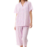 poly cotton blend easy care pj set, poly cotton pyjamas
